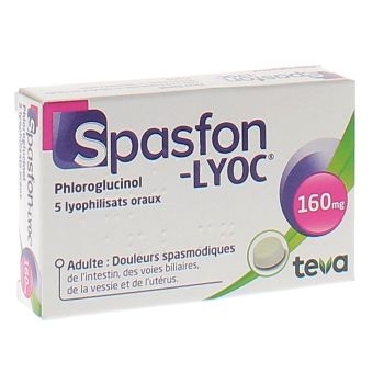 Spasfon Lyoc 160mg - 5 lyophilisats oraux