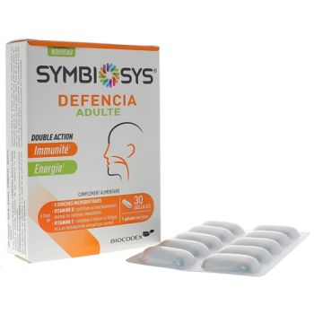 Symbiosys Defencia adulte Biocodex - boîte de 30 gélules