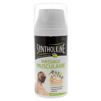 Syntholkiné crème gel de massage Massage musculaire - flacon-pompe de 75 ml