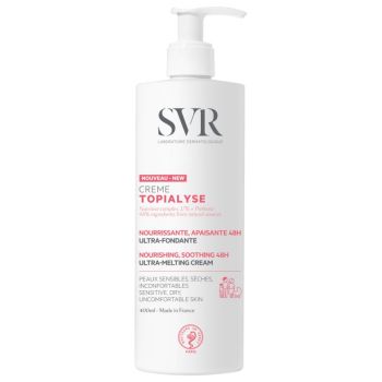 Topialyse Crème nourrissante apaisante 48H SVR - flacon-pompe de 400 ml