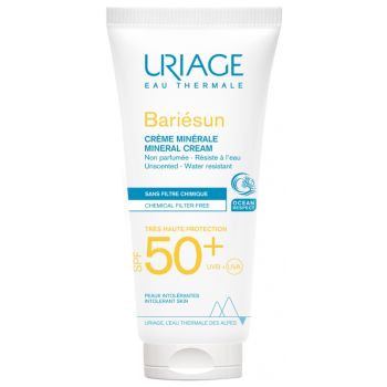 Bariésun Crème minérale SPF 50+ Uriage - tube de 100 ml