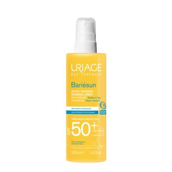 Bariésun spray sans parfum SPF 50+ très haute protection Uriage - spray de 200 ml