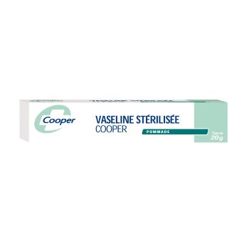 Vaseline stérilisée Cooper pommade - tube de 20 g