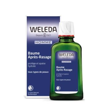 Baume après-rasage Weleda - flacon de 100 ml