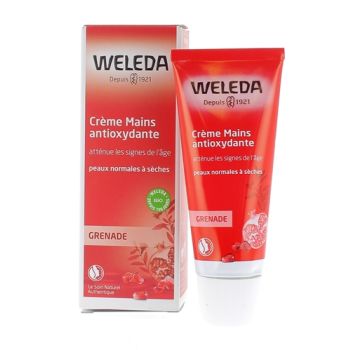 Crème mains antioxydante à la grenade Weleda - tube de 50 ml