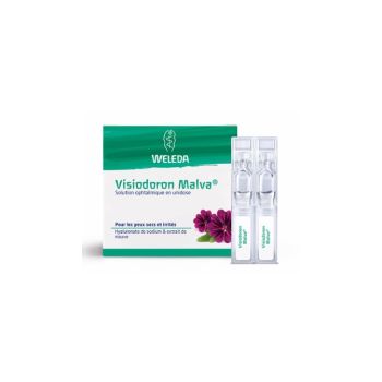 Visiodoron Malva Weleda solution ophtalmique en unidose - boite de 20 unidoses