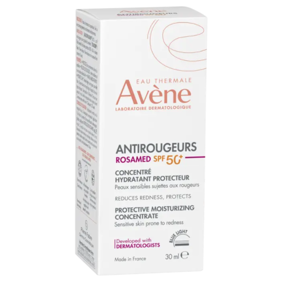 Antirougeurs Rosamed SPF50+ concentré hydratant protecteur Avène - flacon-pompe de 30ml