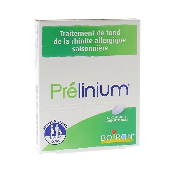 Prélinium Boiron - boîte de 60 comprimés orodispersibles