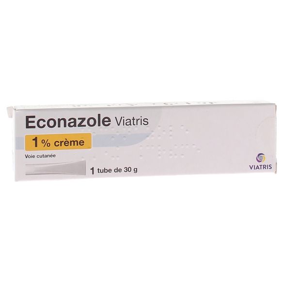 Econazole crème 1% Viatris - tube de 30g