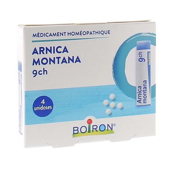 ARNICA MONTANA 9CH globules Boiron - boîte de 4 unidoses de 1g