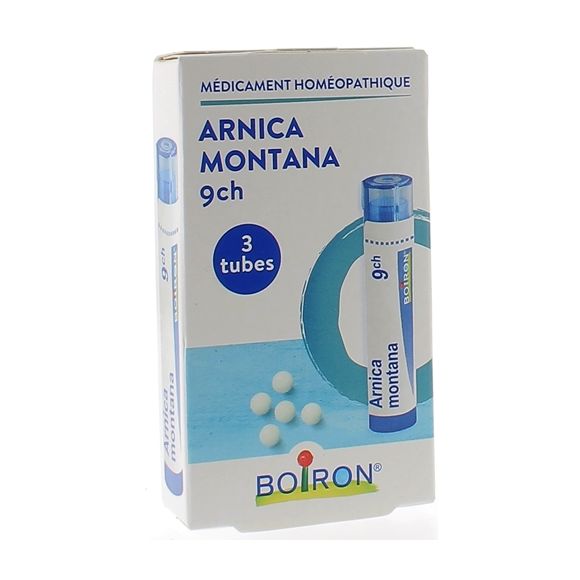 ARNICA MONTANA 9CH granules Boiron - 3 tubes de 4 g