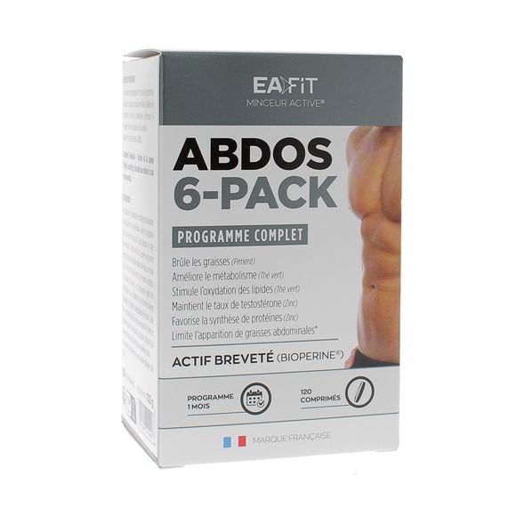 Abdos 6-Pack Eafit - boîte de 120 comprimés