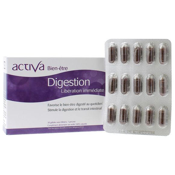 Activa bien-être digestion - boite de 30 gélules