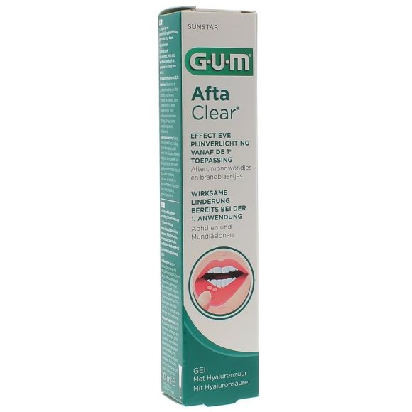 Afta clear gel Gum - tube de 10 ml