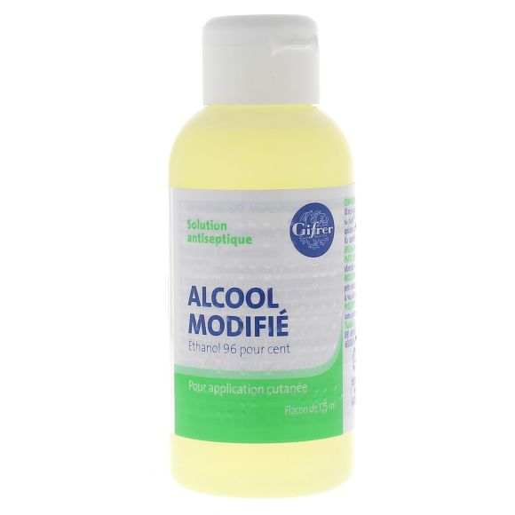 Alcool modifié Gifrer solution pour application locale - flacon de 125ml