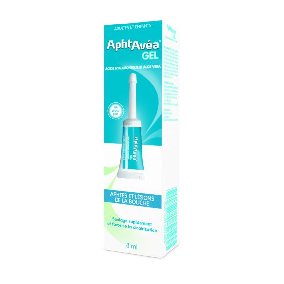 AphtAvéa gel aphtes et lésions de la bouche - tube de 8 ml