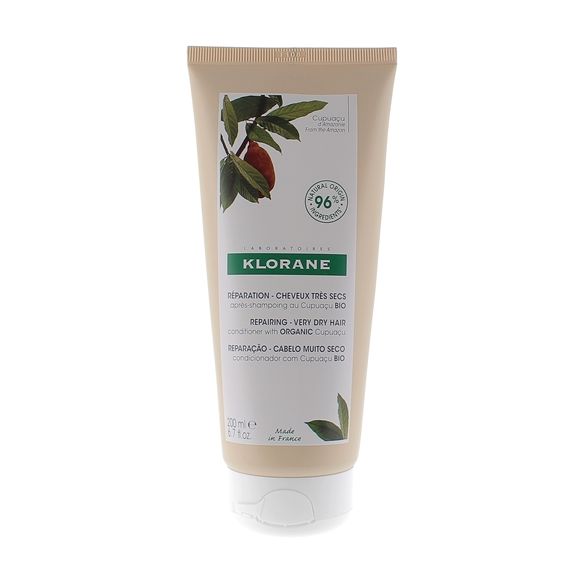 Après-shampooing au beurre de Cupuaçu bio Klorane - tube de 200 ml