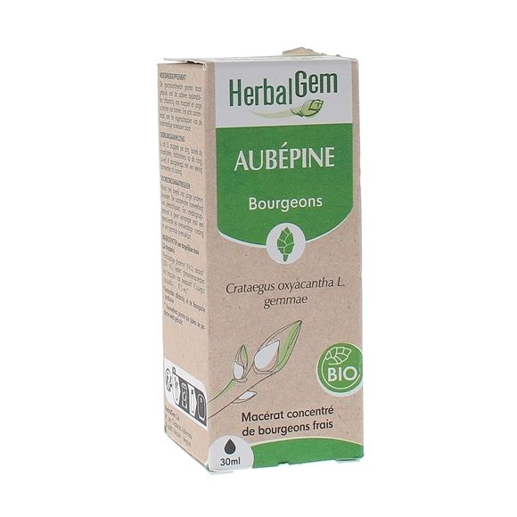 Aubépine BIO Herbalgem - flacon de 30 ml