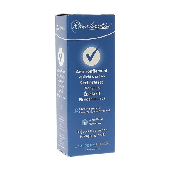 Audistim Ronchostim anti-ronflement spray nasal AudistimPharma - spray de 30 ml