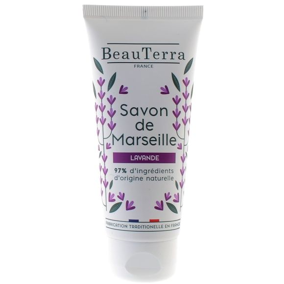 Savon de Marseille lavande Beauterra - Tube de 100 ml