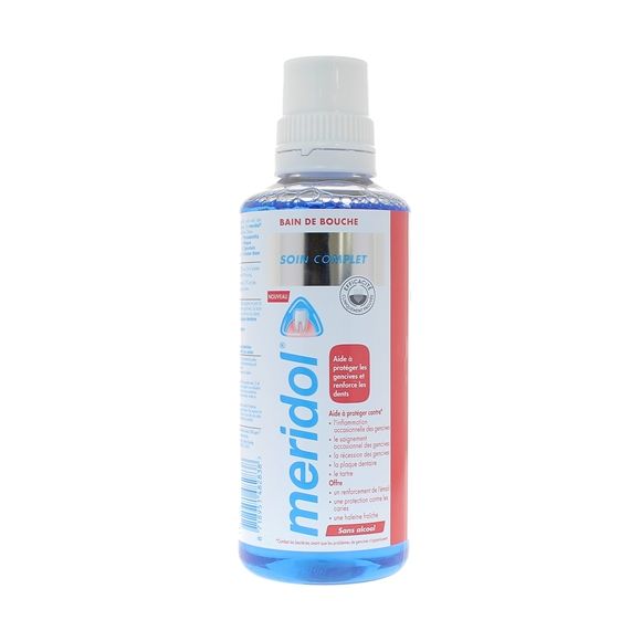 Bain de bouche Soin complet Meridol - flacon de 400ml