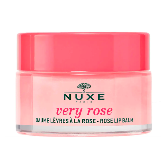 Very Rose Baume à lèvres à la rose Nuxe - pot de 15g