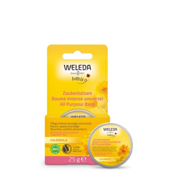 Baume intense universel Calendula Weleda baby - pot de 25g