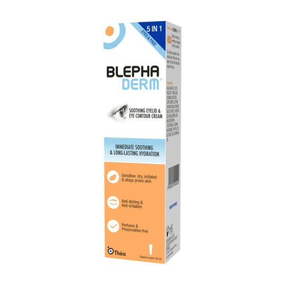 BlephaDerm crème apaisante paupières et contour des yeux Théa - tube de 40ml