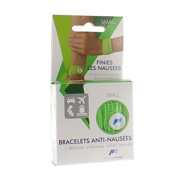 Bracelet anti-nausées enfant taille small Pharmavoyage - une paire de bracelet