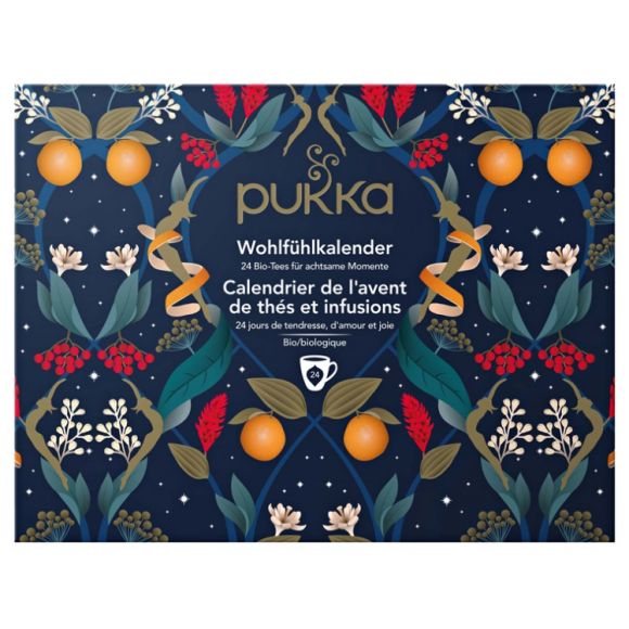 Calendrier de l'Avent 2023 Pukka - calendrier de 24 sachets