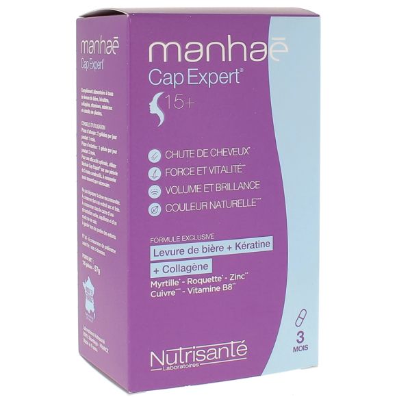 Cap Expert Manhaé - boîte de 120 gélules