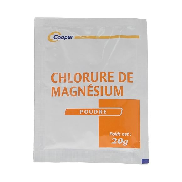 Chlorure de magnésium Cooper - 1 sachet de 20 g