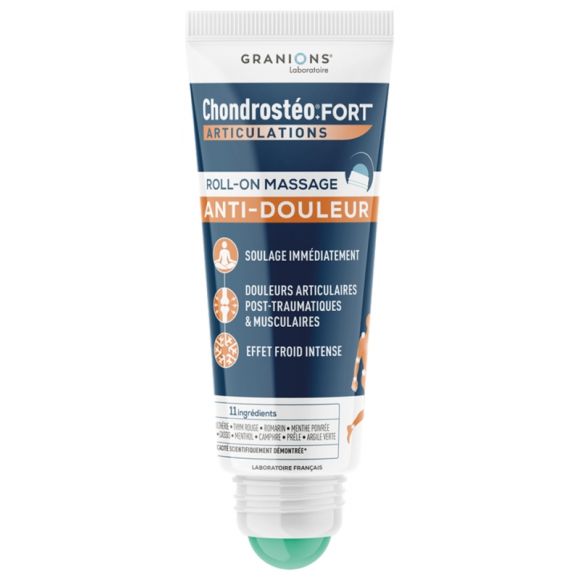 Chondrostéo+ Fort Articulations Roll-on massage Granions - roll-on de 50ml