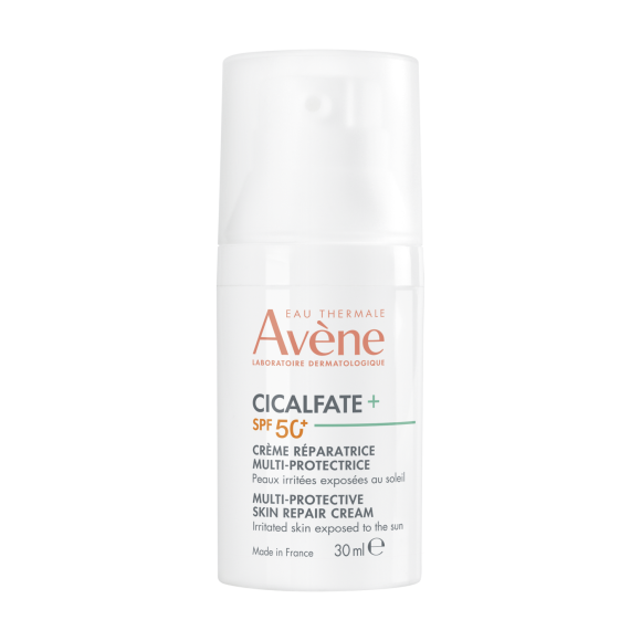 Cicalfate + Crème réparatrice multiprotectrice SPF50+ Avène - flacon-pompe de 30 ml