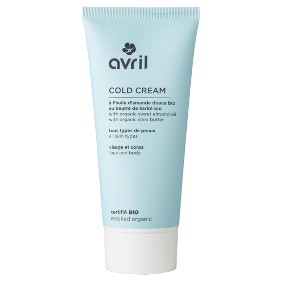 Cold cream bio Avril - tube de 200 ml