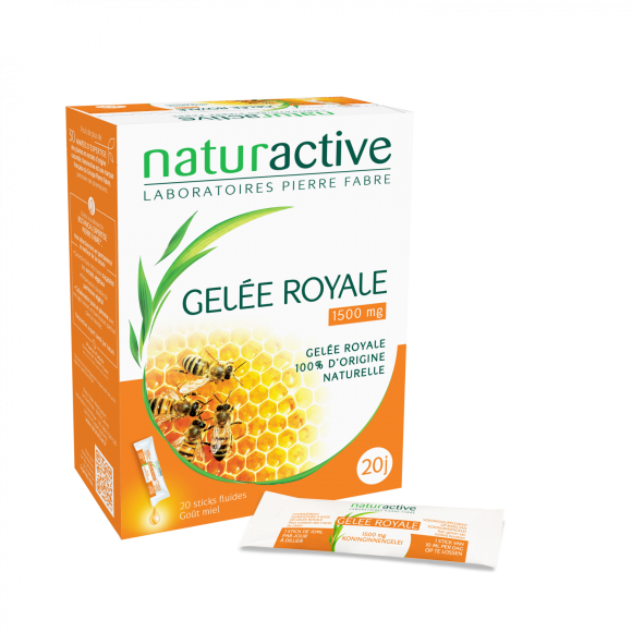 Gelée royale en stick Naturactive - boite de 20 sticks