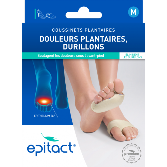 Coussinets plantaires M Epitact - 1 paire