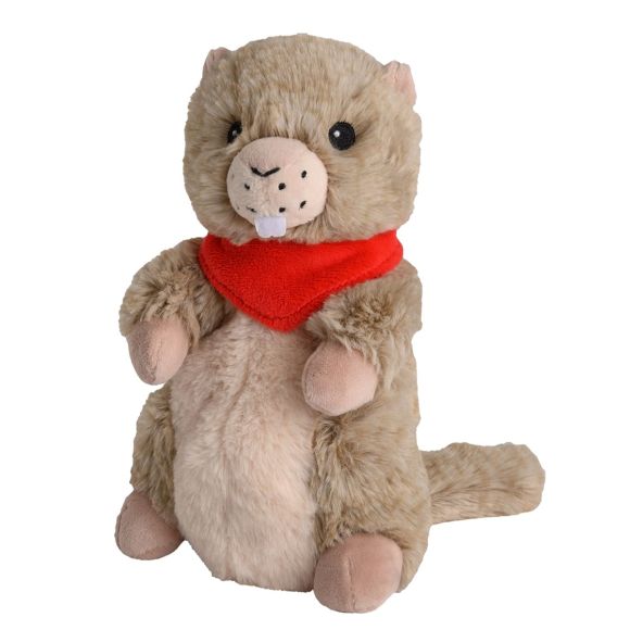 Cozy peluche bouillotte Marmotte Soframar - 1 peluche de 25 cm