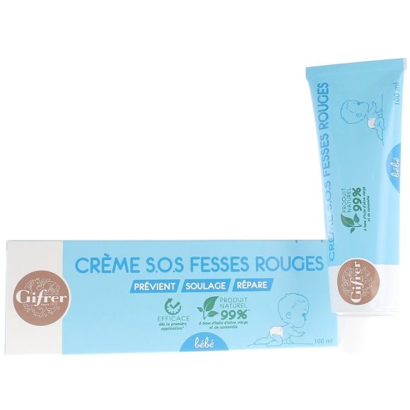 Crème S.O.S fesses rouges Gifrer - tube de 100 ml