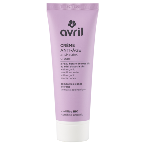 Crème anti-âge bio Avril - tube de 50 ml