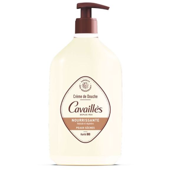 Crème de douche beurre de karité & magnolia Rogé Cavaillès - flacon de 750ml