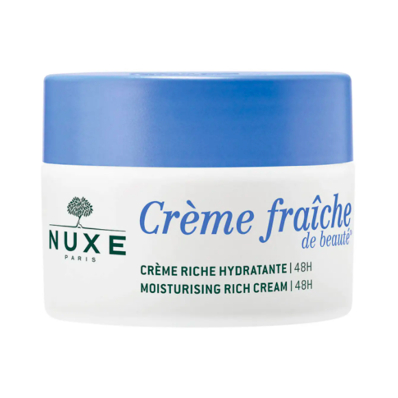 Crème fraîche de beauté Crème riche hydratante Nuxe - pot de 50ml