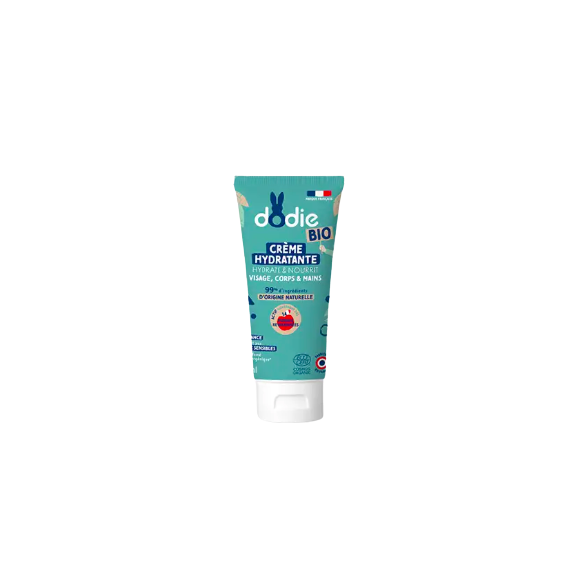 Crème hydratante bio Dodie - tube de 75ml