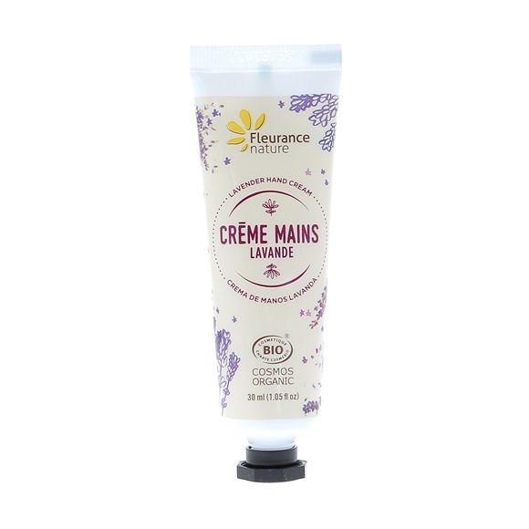 Crème mains lavande bio Fleurance nature - tube de 30 ml