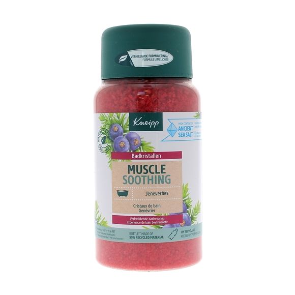 Cristaux pour le bain Muscle Soothing Genévrier Kneipp - pot de 600 g