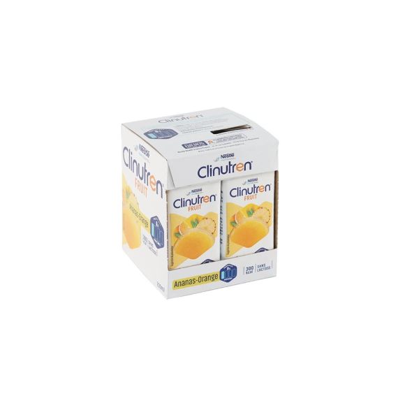 Clinutren fruit saveur ananas orange Nestlé - 4 briques de 200 ml