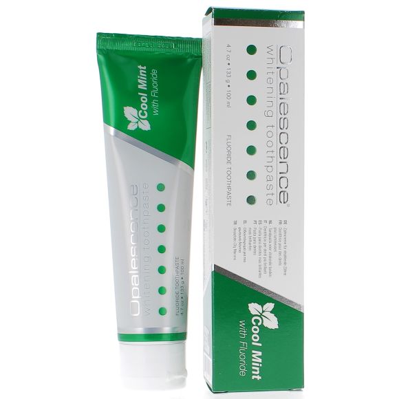 Dentifrice blanchissant menthe douce avec fluoride Opalescence - tube de 100 ml