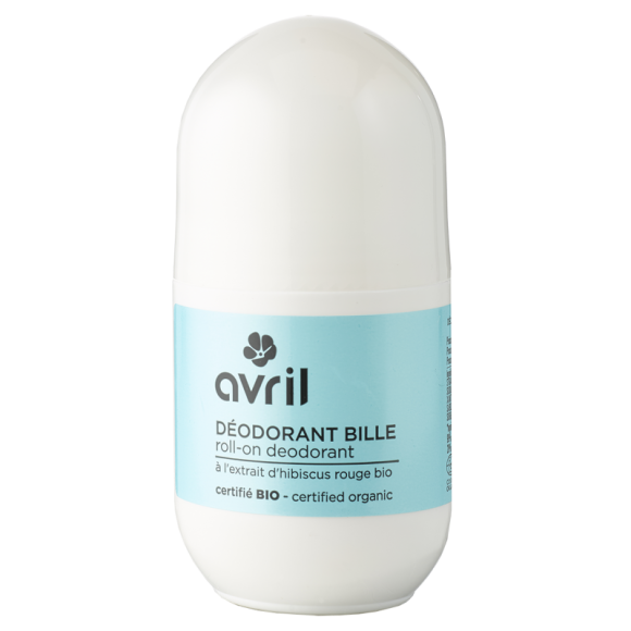 Déodorant bille bio Avril - roll-on de 50 ml