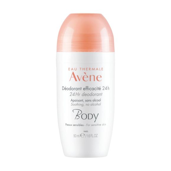 Déodorant efficacité 24H Avène Body - roll-on de 50 ml