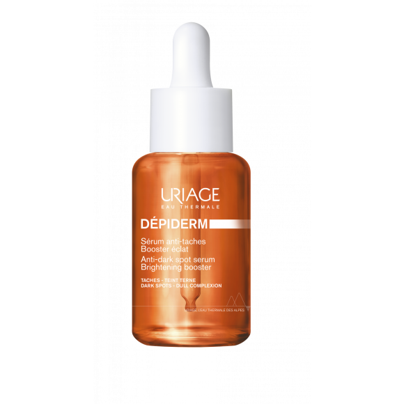 Dépiderm sérum anti-taches booster éclat Uriage - flacon-pipette de 30 ml